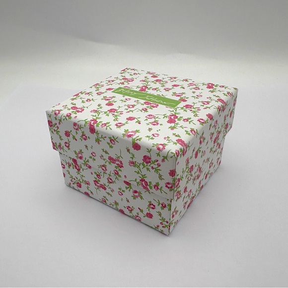 Betsey Johnson Pink Mushroom Crystal Earrings with Rhinestones NIB - Picture 5 of 5